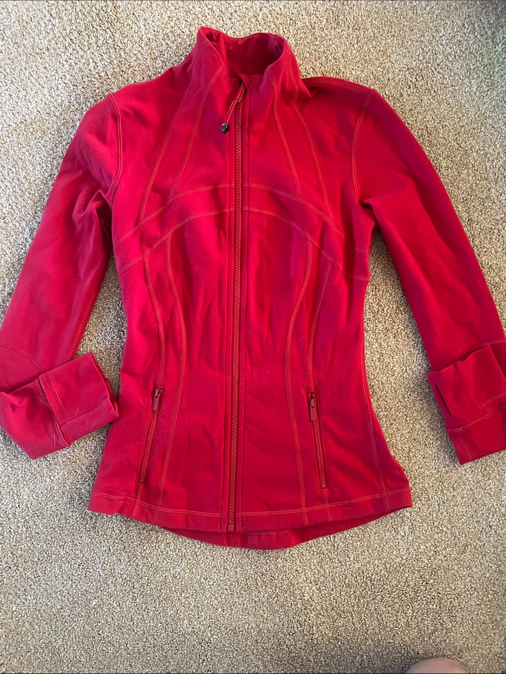 lululemon athletica Women's Scarlet Zip-Up Fitted Bomber Jacket